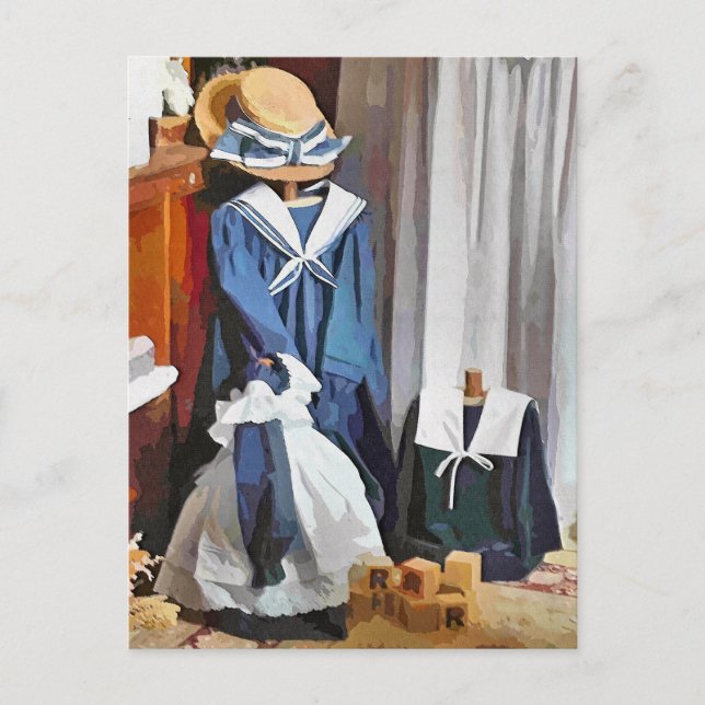 VICTORIAN ENGLAND VYKORT (Framsida)