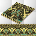 Victorian Era 1870 Art nouveau Frieze Mönster Kakelplatta<br><div class="desc">Detta är ett digitalt utökat tryck av Christopher Dresser,  som tryckte ett antikt Art nouveau eller Art Deco frieze mönster. Du kan anpassa bakgrunden till färg.</div>