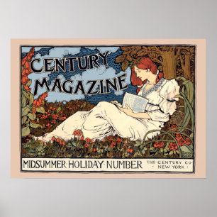 Victorian Era Art nouveau Ad av Louis Rhead Poster