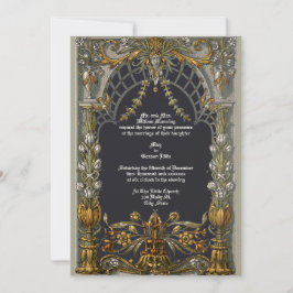 Victorian Era Art nouveau Altar av Anton Seder Inbjudningar