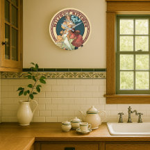 Victorian Era Art nouveau Kitchen