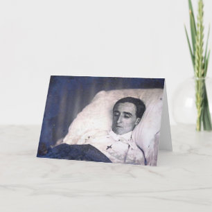 Victorian Era Dödsfoto Kort