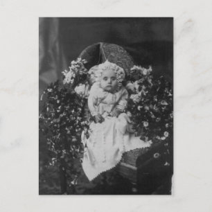 Victorian Era Dödsfoto Vykort