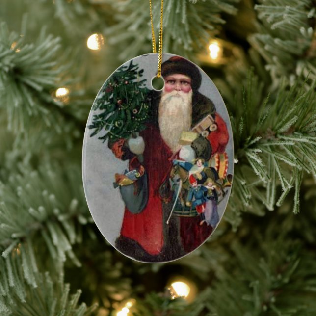 Victorian Era jultomten Ornament (Träd)