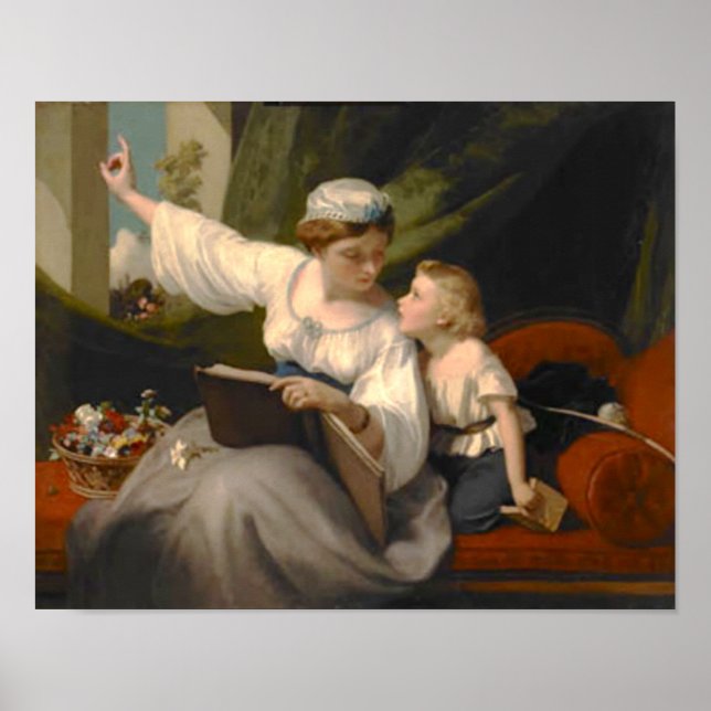 Victorian Fairy Tale Story Poster (Framsidan)