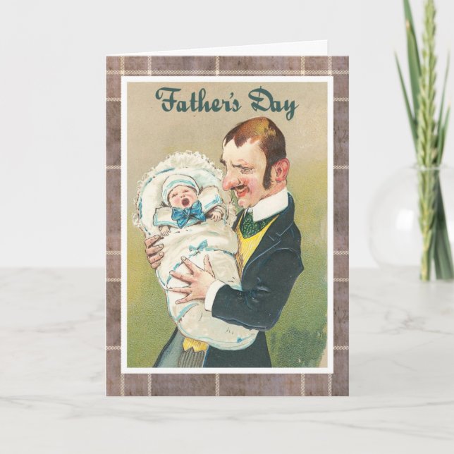 Victorian Fars dag Kort (Framsida)