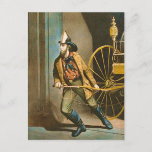 Victorian Firefighter 2 "The American Fireman" Vykort