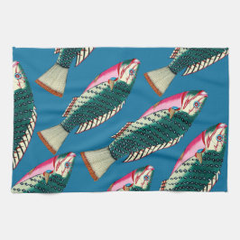 Victorian Fish Apron Kökshandduk