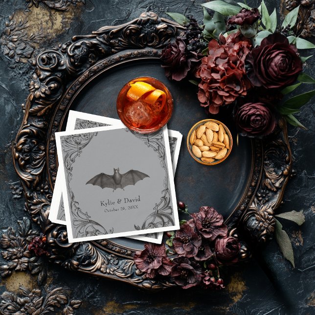 Victorian Fladdermus till Dödsolyckan och Grått Br Pappersservett (Skapare uppladdad)