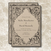 Victorian Fladdermus till Dödssvart och Tan Bröllo