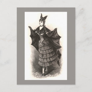 Victorian Fladdermus - vykort nr 1