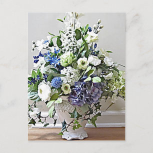Victorian Flowers Vykort