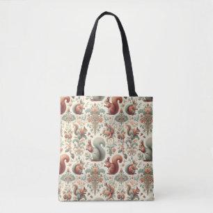 Victorian Forest Squirrel Tapestry Tygkasse