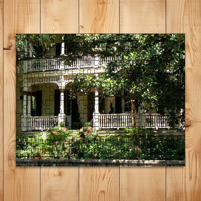 Victorian Front Porch Mansion Pussel (Skapare uppladdad)