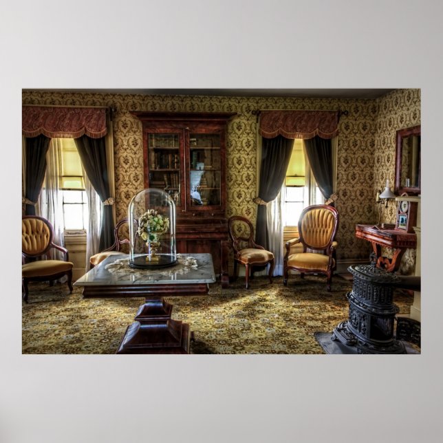 Victorian Furnving Room Poster (Framsidan)