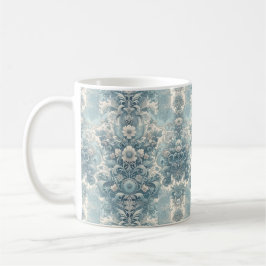 Victorian Garden in Blue | Vintage Blommigt Baroqu Kaffemugg