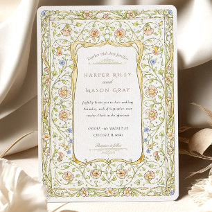Victorian Garden Wedding Inbjudningar
