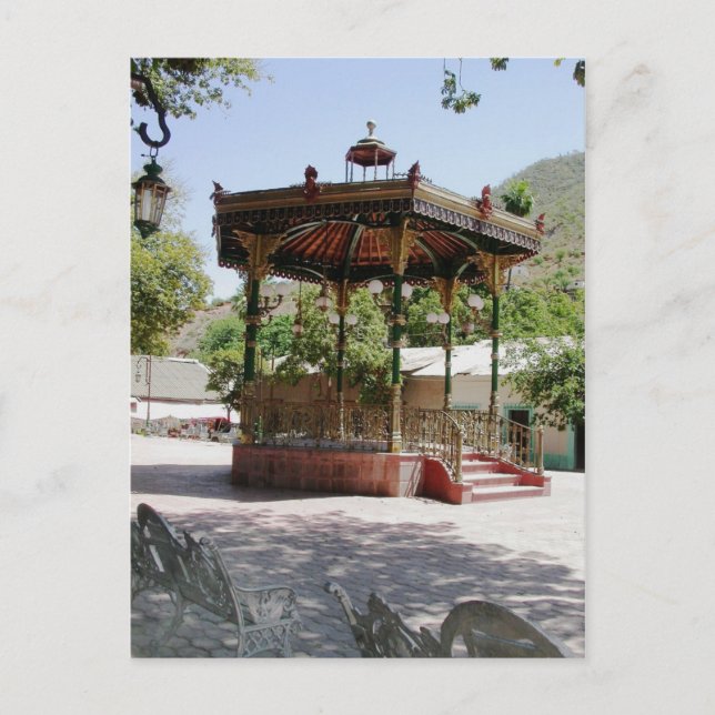 Victorian Gazebo, Batopilas, Copper Canyon, Mx Vykort (Framsida)
