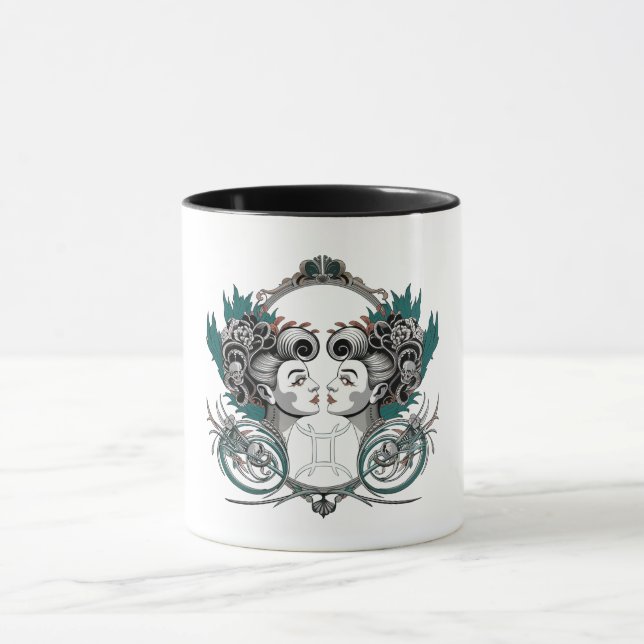 Victorian Gemini Gothic Mugg (Center)
