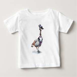 Victorian gentleman Goose i Top hat T Shirt
