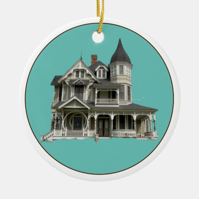 Victorian George F. Barber Ceramic Ornament (Framsidan)