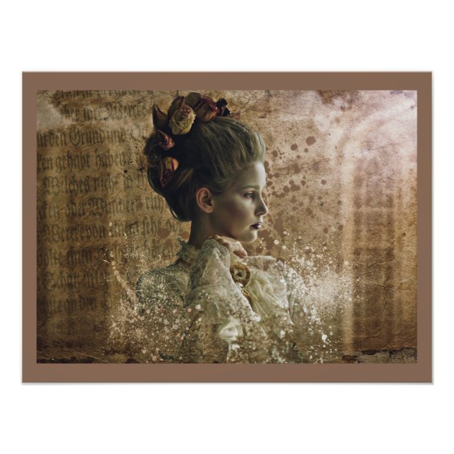 Victorian Ghost Dam-in-Waiting Fototryck (Framsidan)