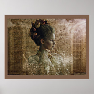 Victorian Ghost Dam-in-Waiting Poster