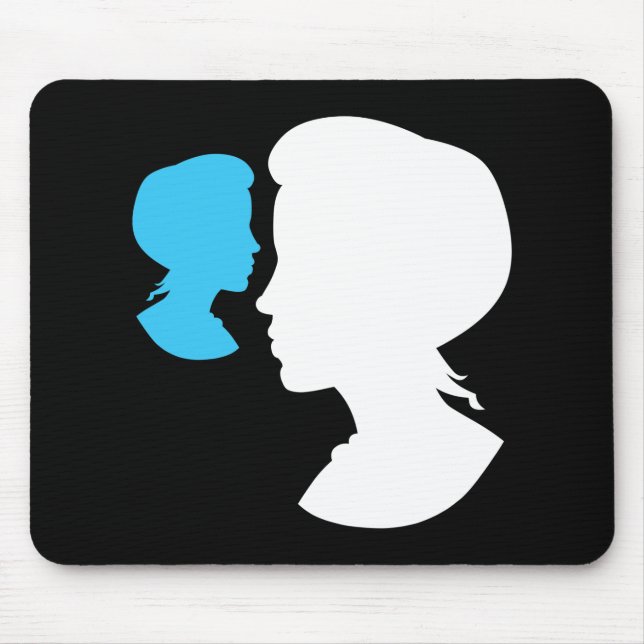 Victorian Girl Silhouette Cameo Musmatta (Framsidan)