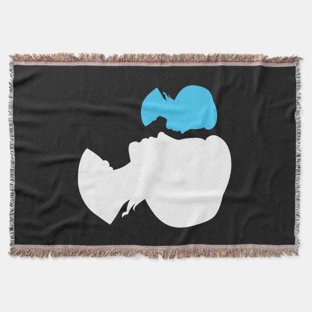 Victorian Girl Silhouette Cameo Mysfilt (Framsidan)