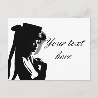 Victorian Girl Vykort