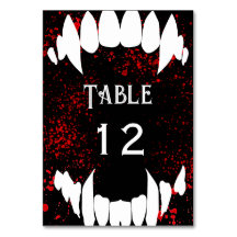 Victorian Gothic Blood Spatter Vampire Bröllop