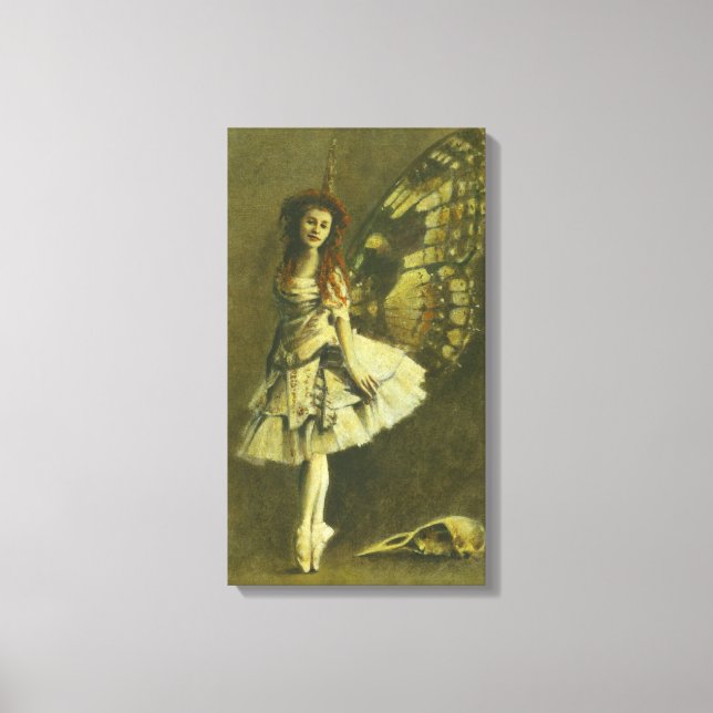 Victorian Gothic Fairy Wrapped Canvas (Framsida)