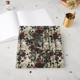 Victorian Gothic Garden Ro Mönster Gästböcker