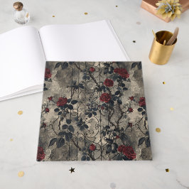 Victorian Gothic Garden Ro Mönster Gästböcker