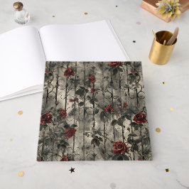 Victorian Gothic Garden Ro Mönster Gästböcker