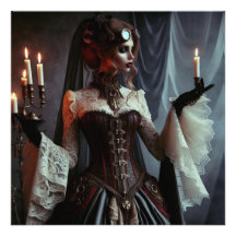 Victorian Gothic Steampunk Elegant Dam