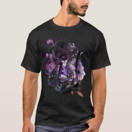 Victorian Gothic Steampunk inspirerad T Shirt