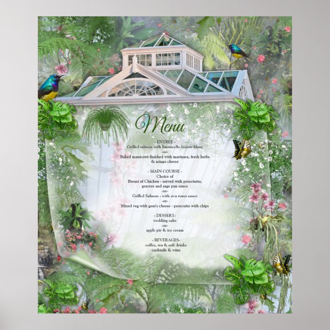 Victorian Greenhouse Poster (Framsidan)