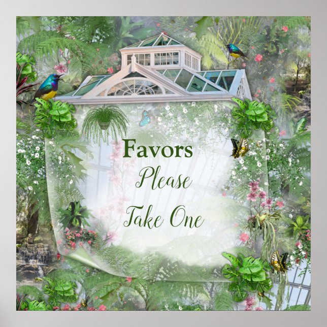 Victorian Greenhouse Poster (Framsidan)