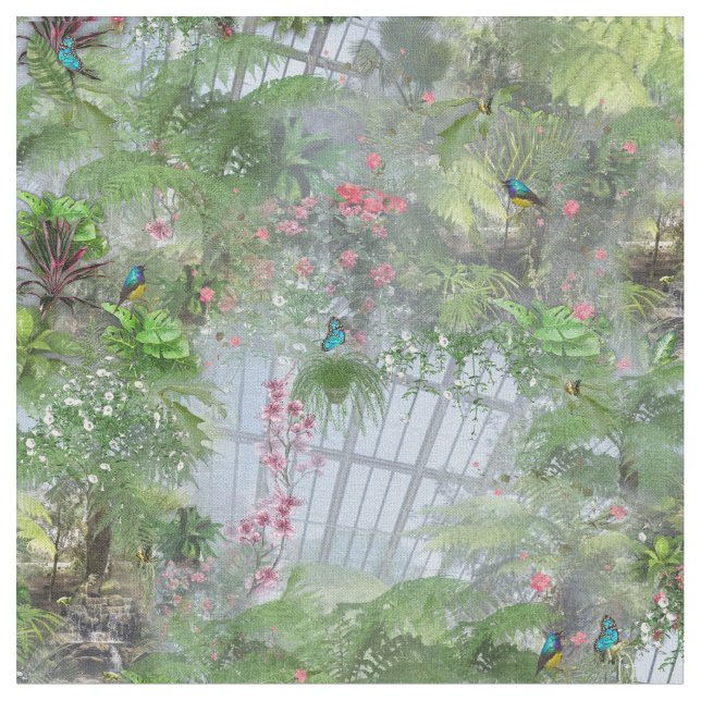 Victorian Greenhouse Tyg (Närbild)