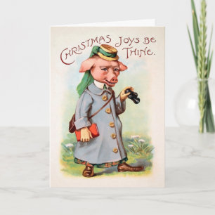 Victorian Gris-julkort Helgkort