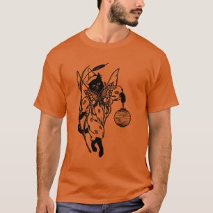 Victorian Halloween Kattunge i Costume T Shirt