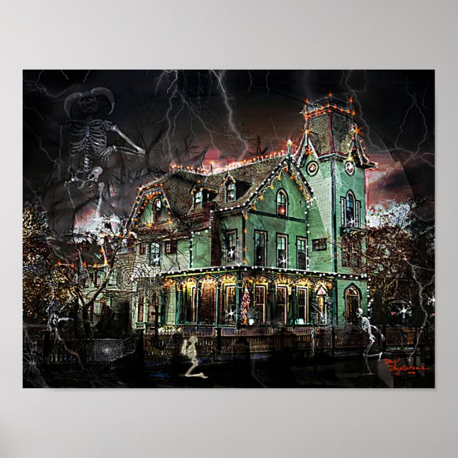 Victorian Haunted House #1 Poster (Framsidan)