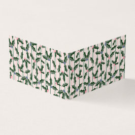 Victorian Holly Helgdag Gift-höljeskort Kort