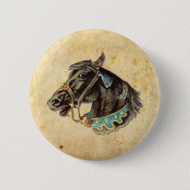 Victorian Horse Knapp (Framsida)