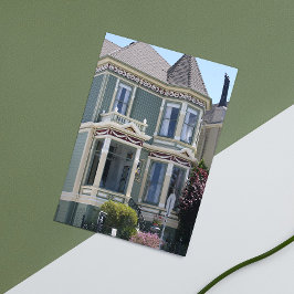 Victorian House i San Francisco Vykort