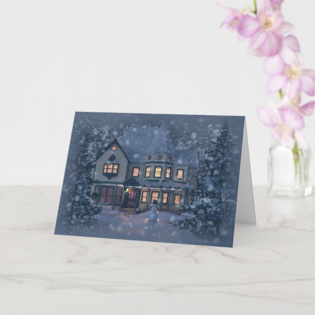 Victorian House-jul Kort (Orkide)