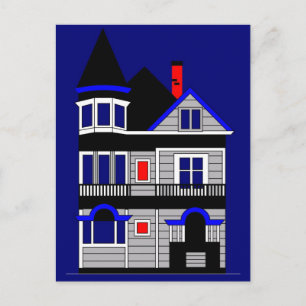 Victorian House Vykort