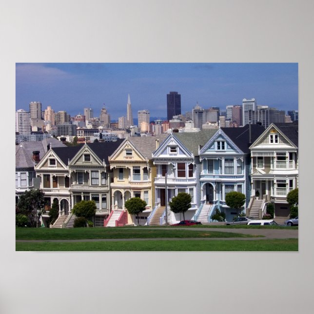Victorian Houses Poster (Framsidan)