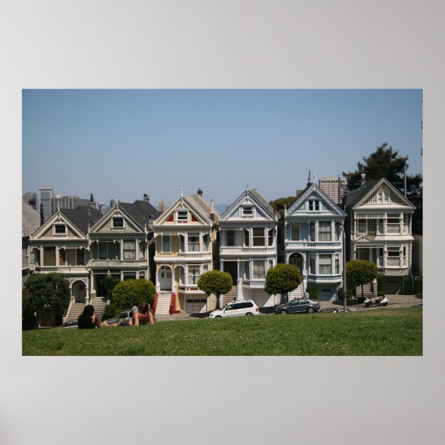 Victorian Houses Poster (Framsidan)